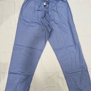 Polo by Ralph Lauren sleepwear pajama pant blue Sz L drawstring. Brand new w tag